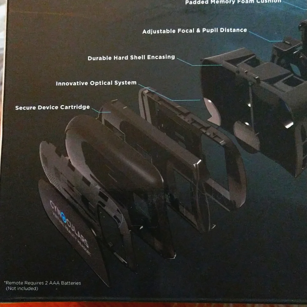 By HYPE Cynoculars Virtual Reality Headset & Remote - As seen on TV